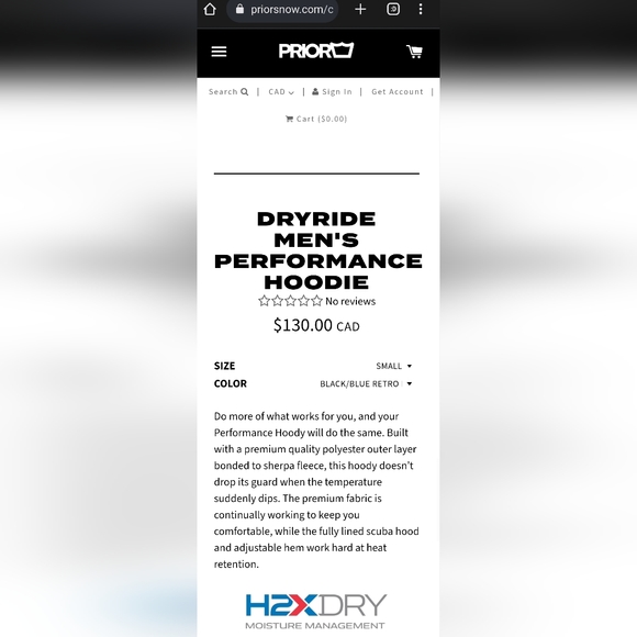 NEW! Stormtech Performance Hoodie (Mens Small) - Picture 15 of 15